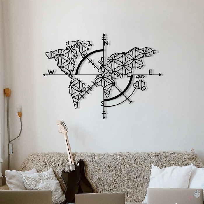 Wallity Ritorno Escultura de Pared Negra
